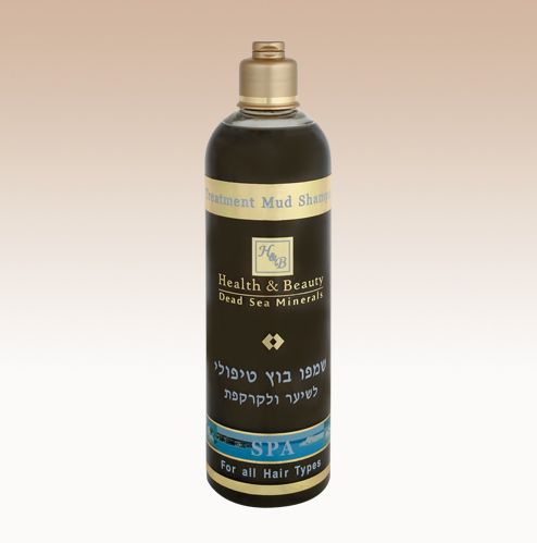 Shampoo lama terapêutica para os cabelos e o couro cabeludo