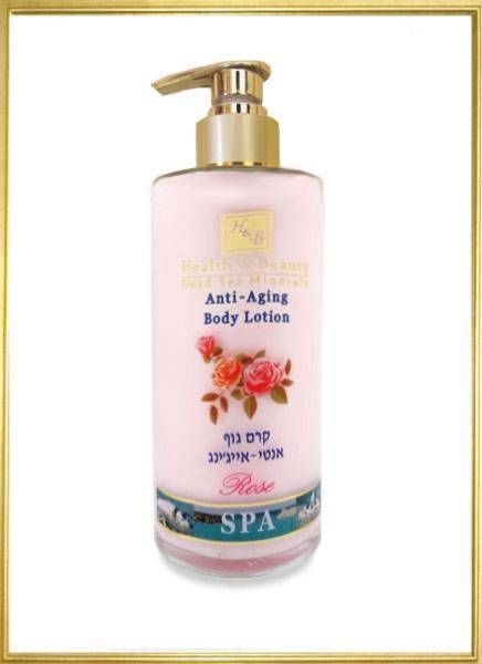 H&B loção corporal anti-envelhecimento Rosas